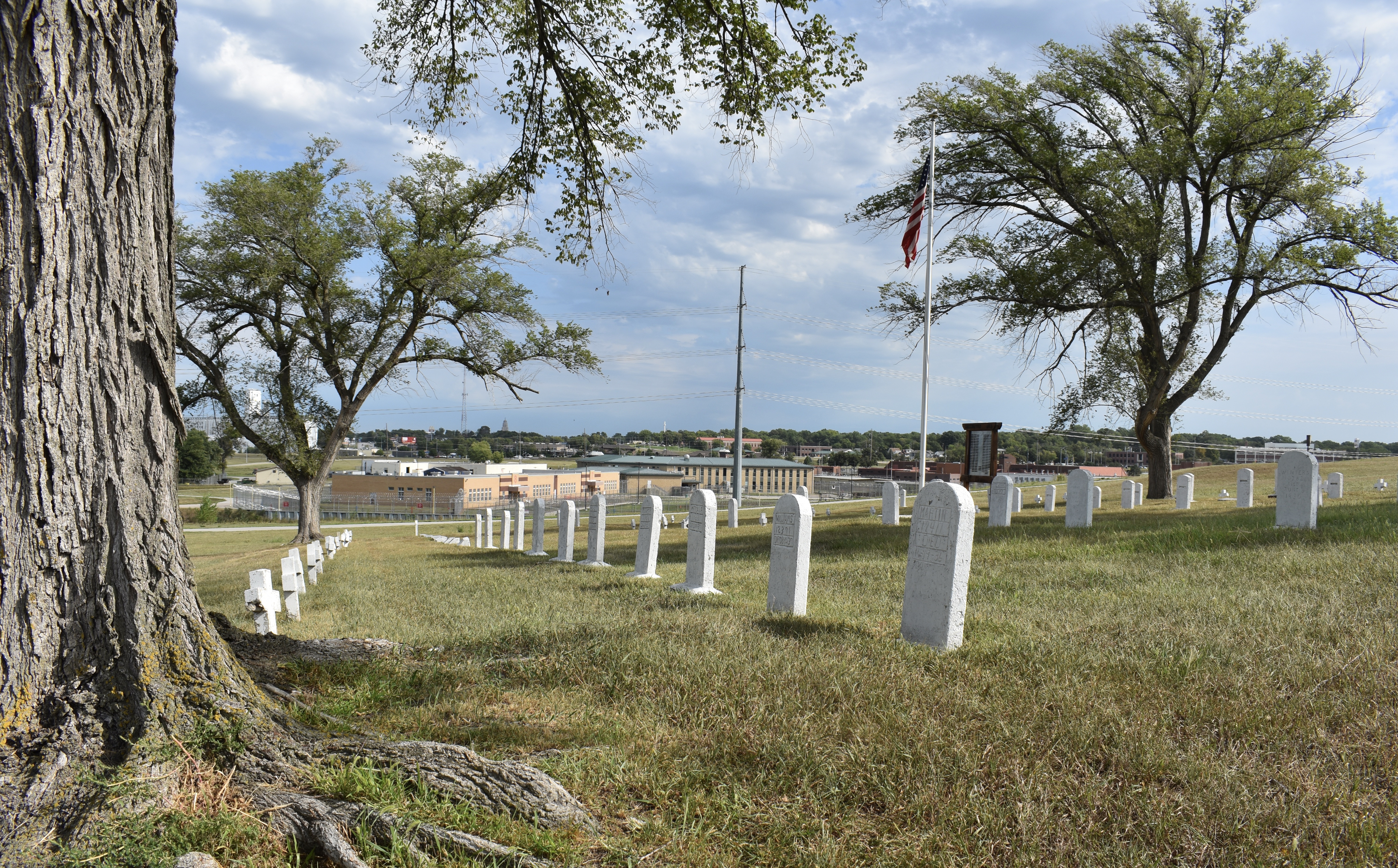 Cemetery at the Nebraska State Penitentiary