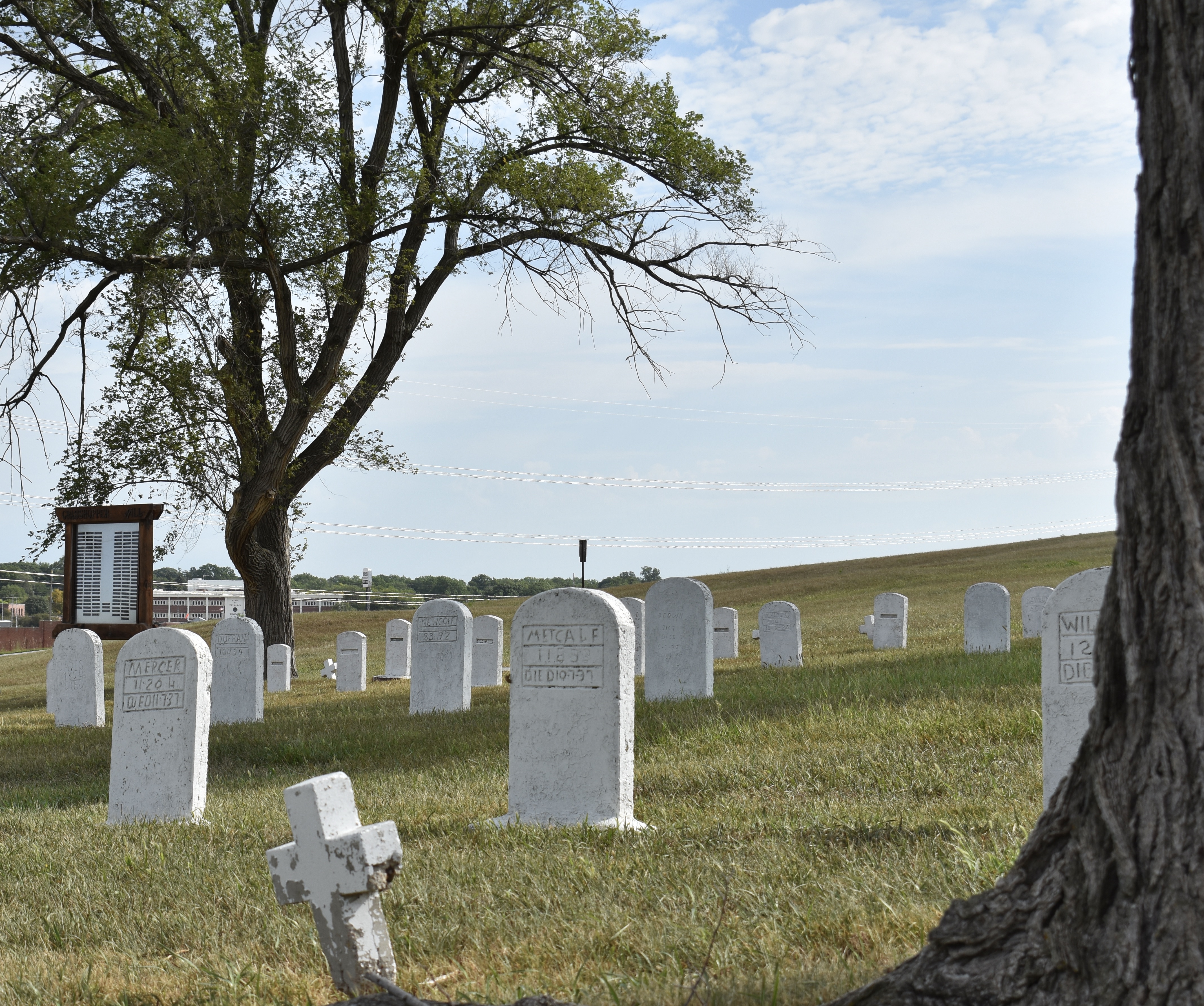 Cemetery at the Nebraska State Penitentiary