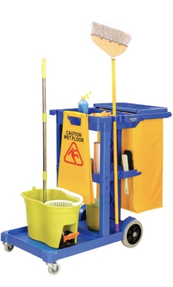 bucket and mop